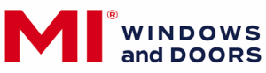 Construction services partnership represented by the MI Windows and Doors logo alongside Goodridge Construction Group, highlighting collaboration and professional expertise.